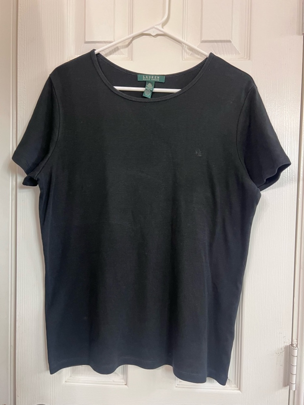 Lauren Ralph Lauren Black Short Sleeve Tee